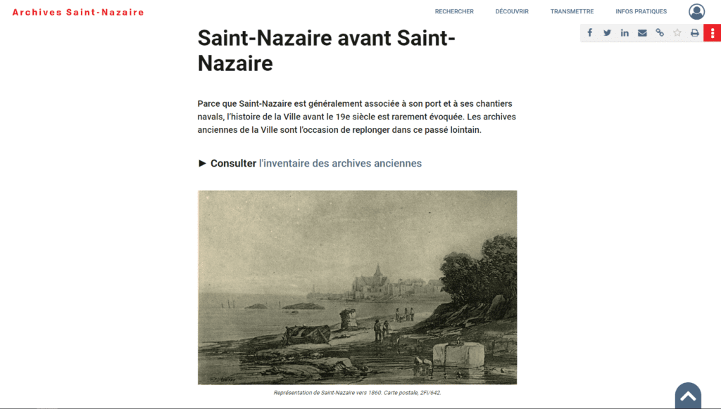 Saint-nazaire avant Saint-nazaire