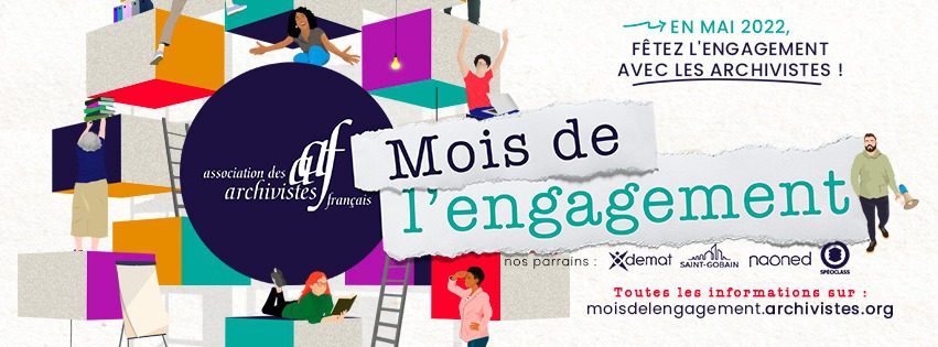 Affiche du mois de l'engagement de l'AAF