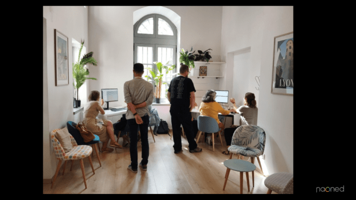 Utilisateurs en atelier